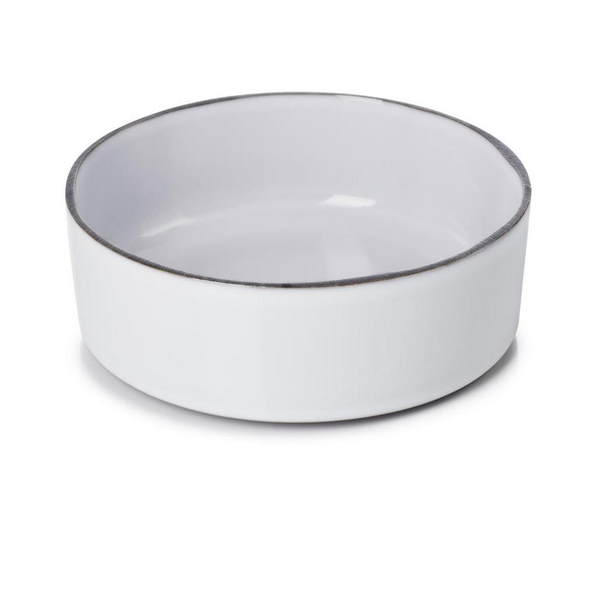SCHALE / TELLER CARACTERE 14 cm Kumuluswolke weiß - Weiß, Keramik (14cm) - Revol Porcelaine France