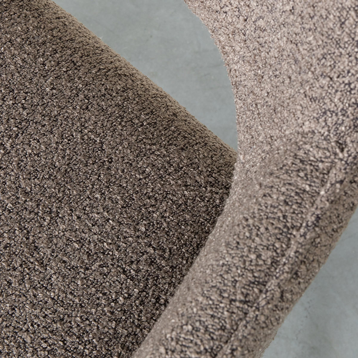 ESSZIMMERSTUHL Finley Braun 59/60/91 cm 2er-Set - Braun, Textil (60/91/59cm) - LABEL51