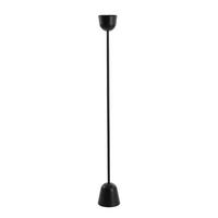 KERZENSTÄNDER Ofelie Schwarz Ø12/120 cm - Schwarz, Metall (12/120/12cm) - Light & Living