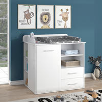 WICKELKOMMODE Lea Weiß 113 x 100 cm - Weiß, Holzwerkstoff (113/100/45cm) - Vicco