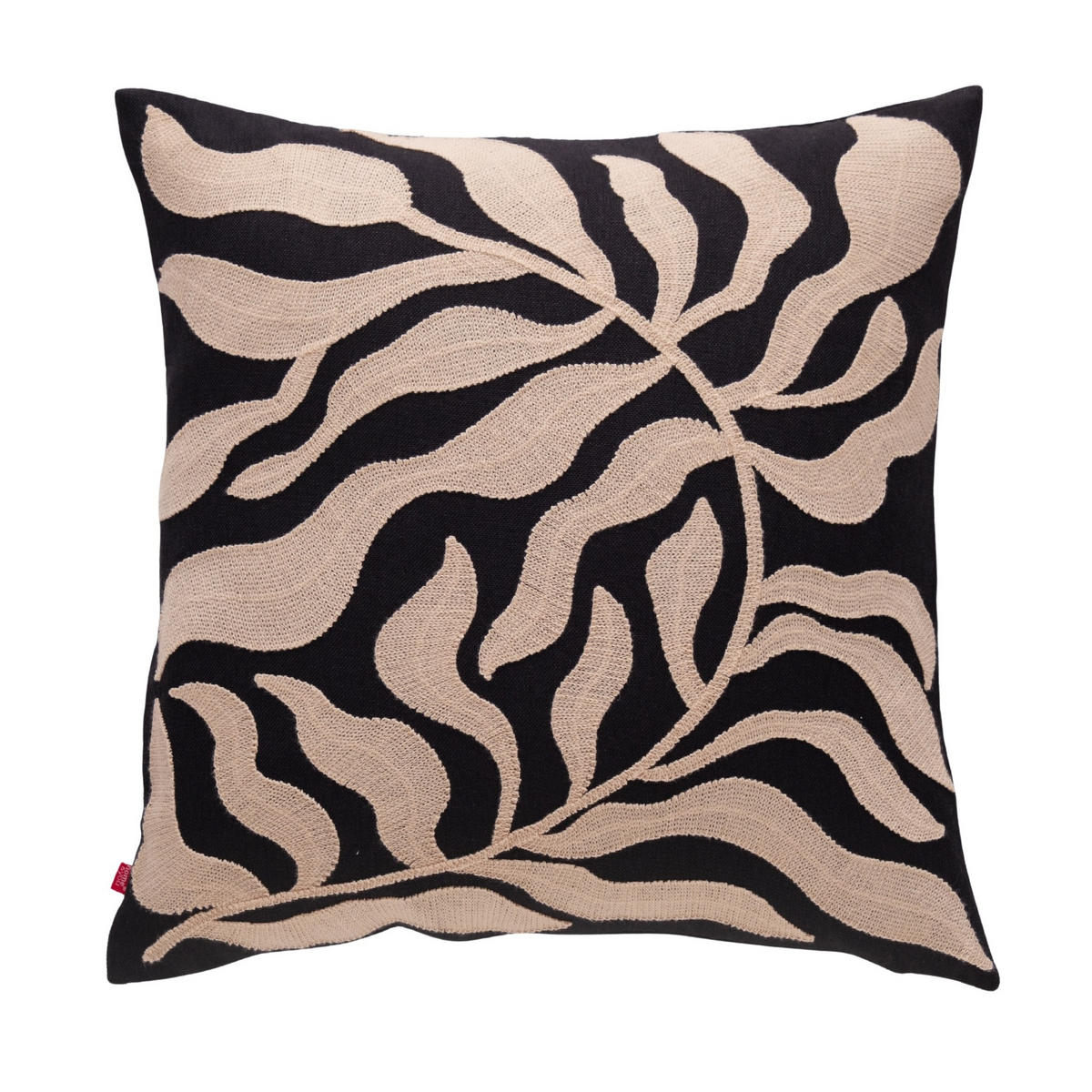 KISSENBEZUG Kamea - Schwarz, Textil (45/45cm) - home&you