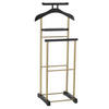 HERRENDIENER MEDINA - Goldfarben/Schwarz, Metall (44/105/35cm) - CARO-Möbel