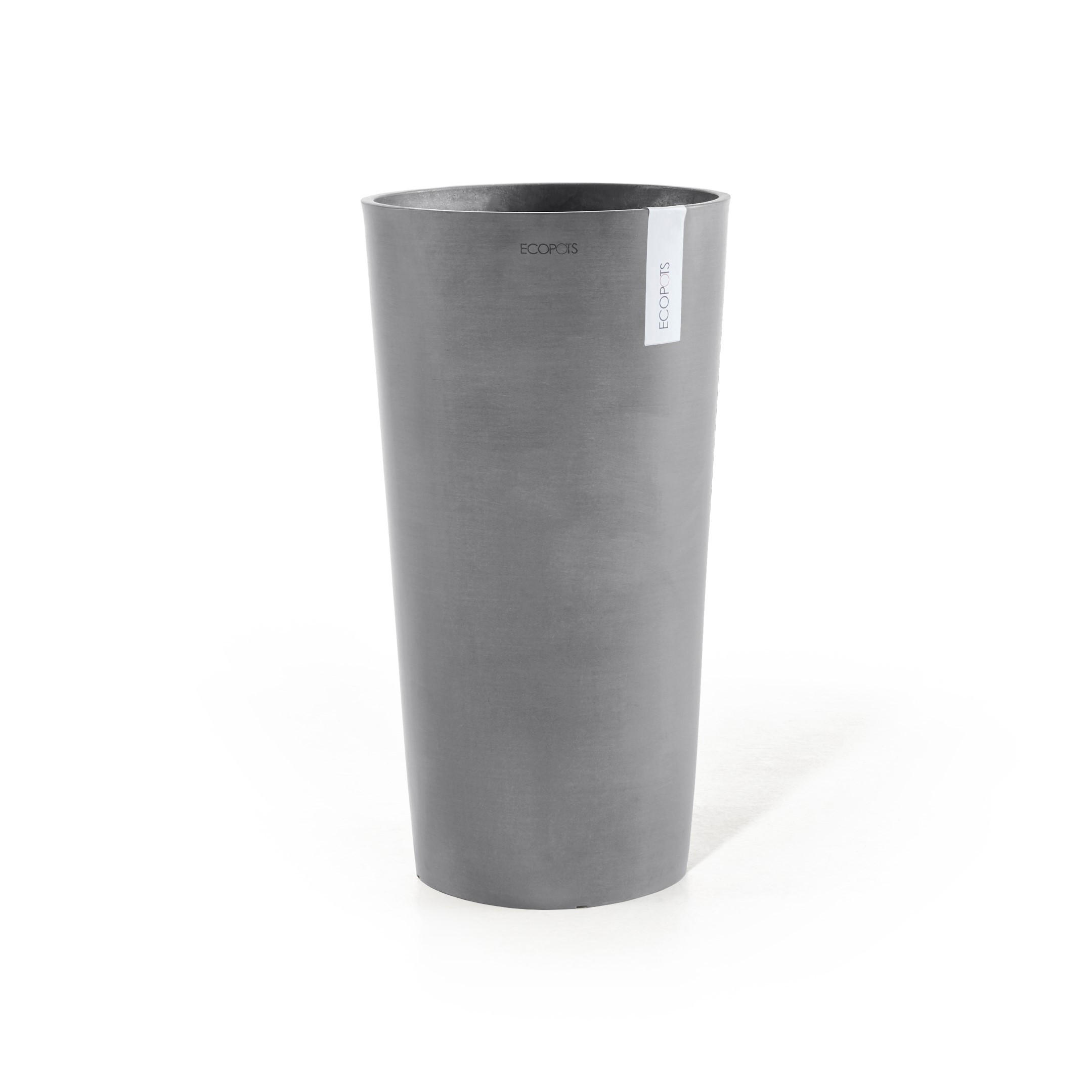 Ecopots Blumentopf Grau 66 cm
