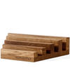 KÜCHENBRETTCHENHALTER HEMERO - Eichefarben, Holz (19/32/8cm) - KONSIMO®