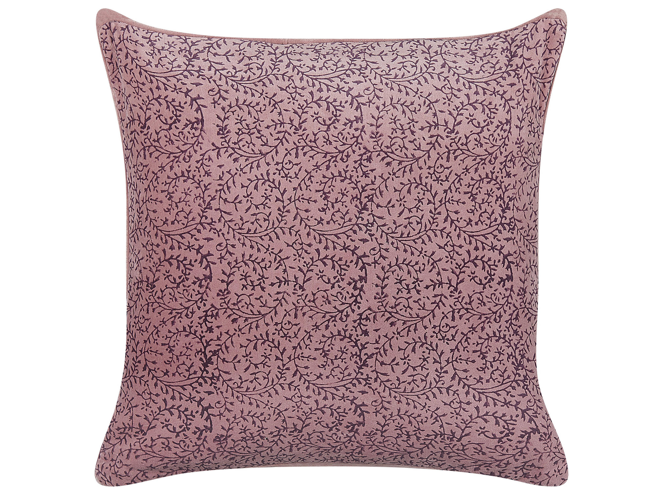 DEKOKISSEN Rosa 45/45 cm Romneya - Pink, Textil (45/45cm) - Beliani