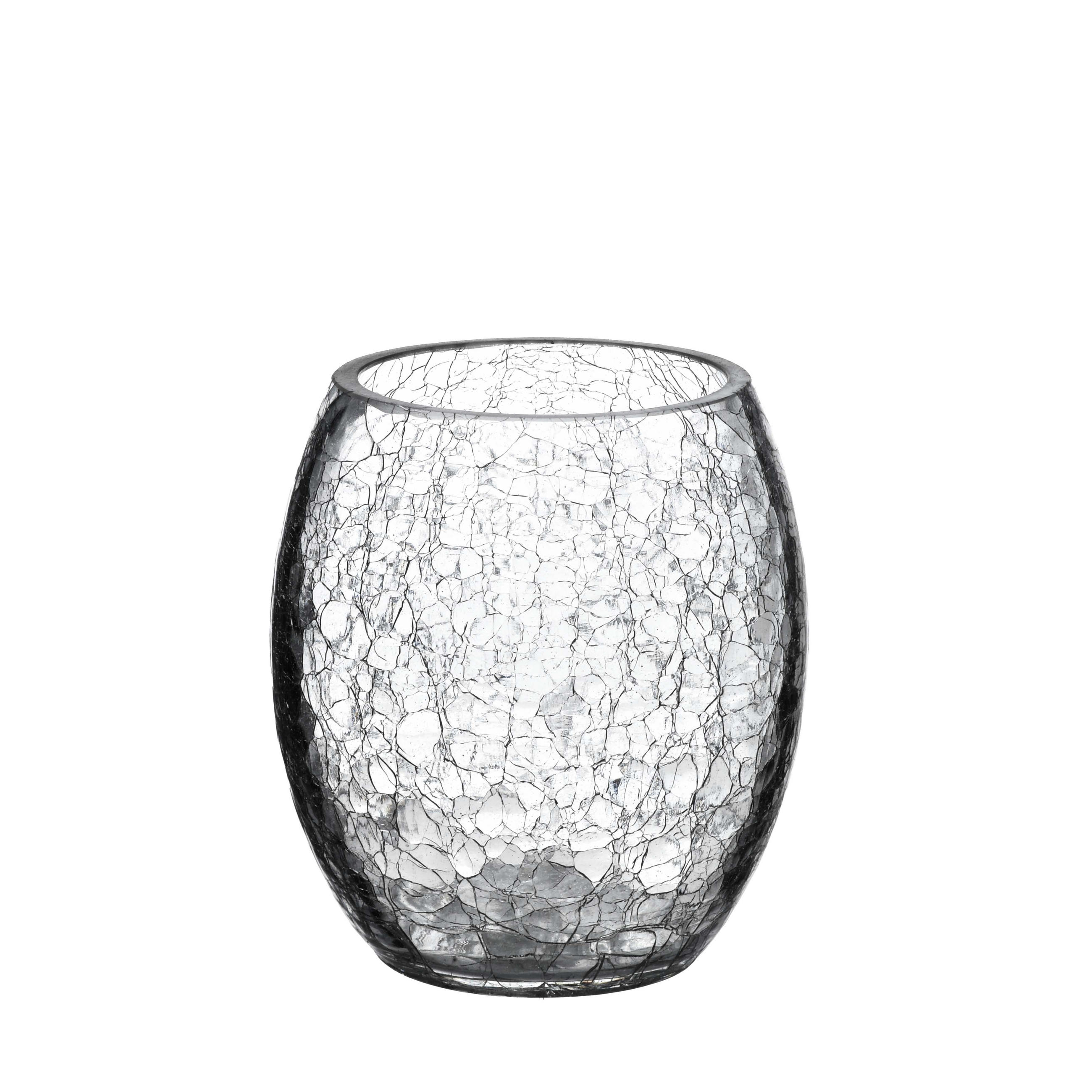 VASE Serenite Transparent 13/13/15 cm Glas - Transparent, Glas (15cm) - Mondex
