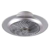 LED DECKENLEUCHTE NARVIK Silber Chrom - Silberfarben, Metall (55/55/22cm)