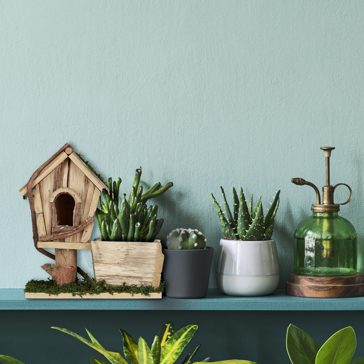 PFLANZGEFÄß - Hellbraun, Holz/Naturmaterialen (23/25/12cm) - Relaxdays