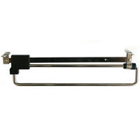 KLEIDERSTANGE ausziehbar 45-58cm Metall Schrankauszug Kleiderschrank platzsparend - Chromfarben, Metall (45cm) - Livingpoint24
