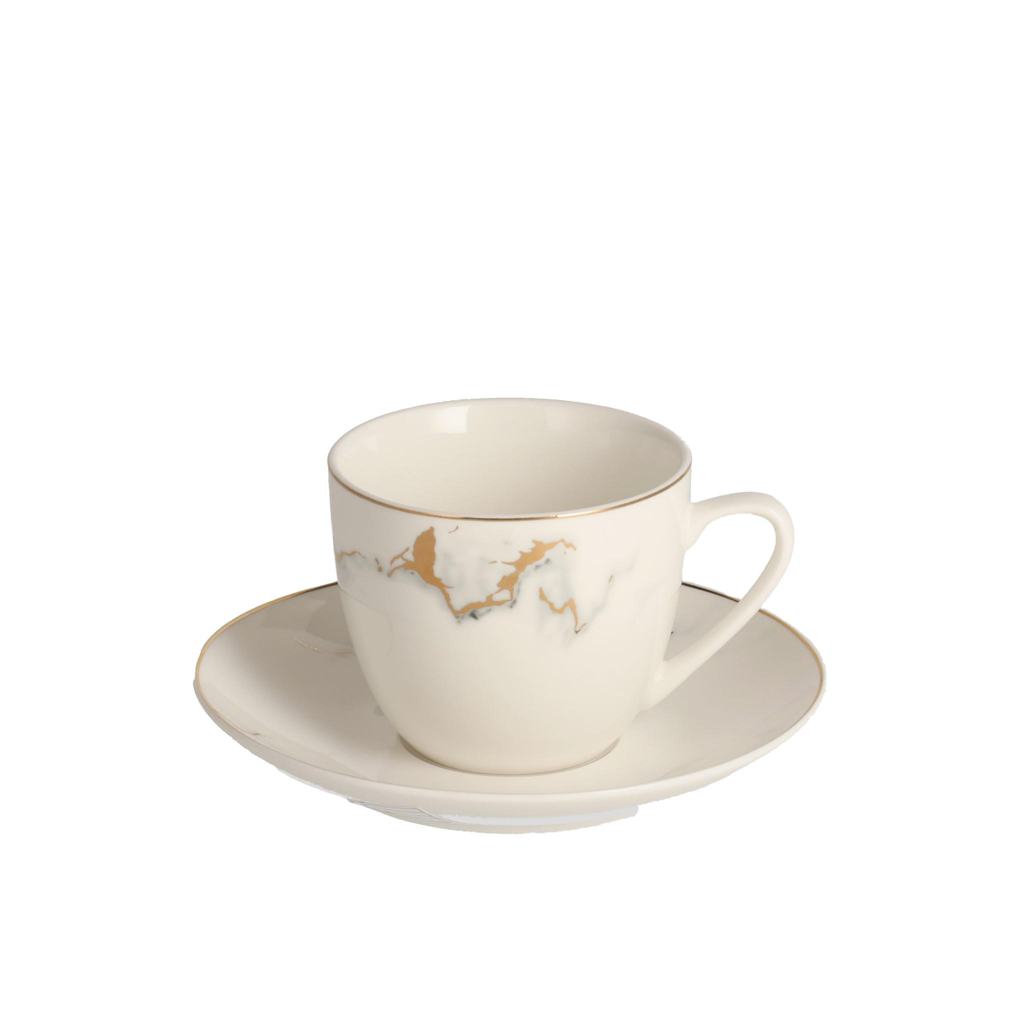 TASSE Marberis - Weiß, Keramik (0.19L) - home&you