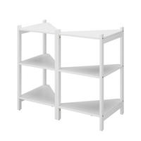 WASCHBECKENUNTERSCHRANK Zeno Weiß 68 x 60.5 cm 2er Set - Weiß, Holzwerkstoff (68/60.5/33.5cm) - Vicco