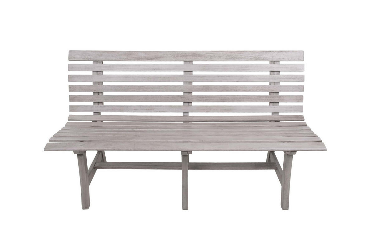 PARKBANK Lund Gartenbank - Eukalyptusholzfarben, Holz (150/82/60cm) - DELUKE