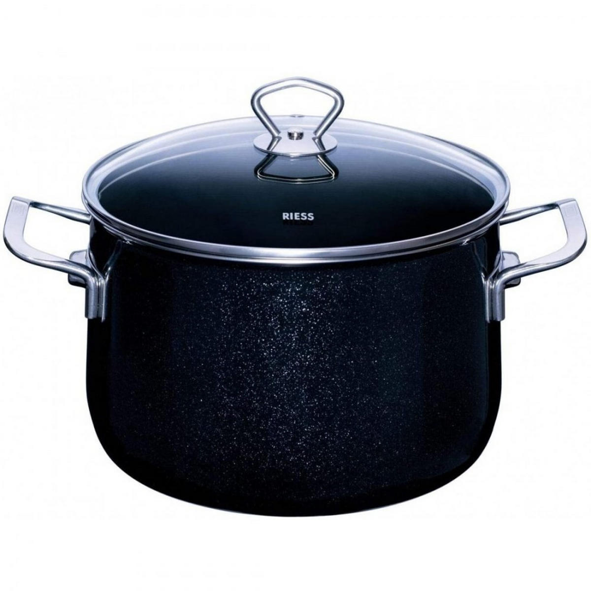 TOPFSET Schwarz R0558009 - Schwarz, Keramik (28cm) - Riess