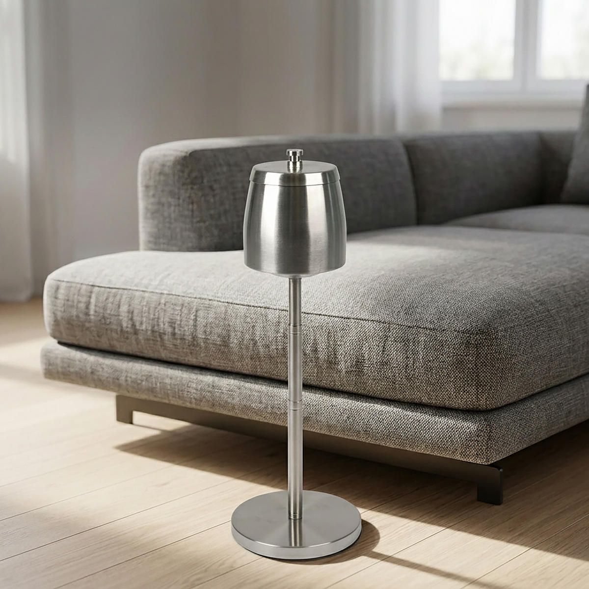 ASKKOPP silver rostfritt stål - Silverfärgad, Metall (15cm) - Relaxdays