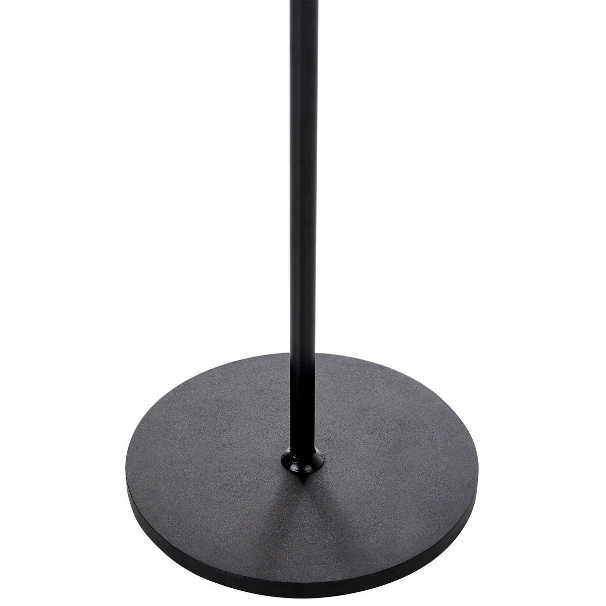 VĚŠÁK NA OBLEČENÍ Černý Flagler - černá, kov (32/170/32cm) - Beliani