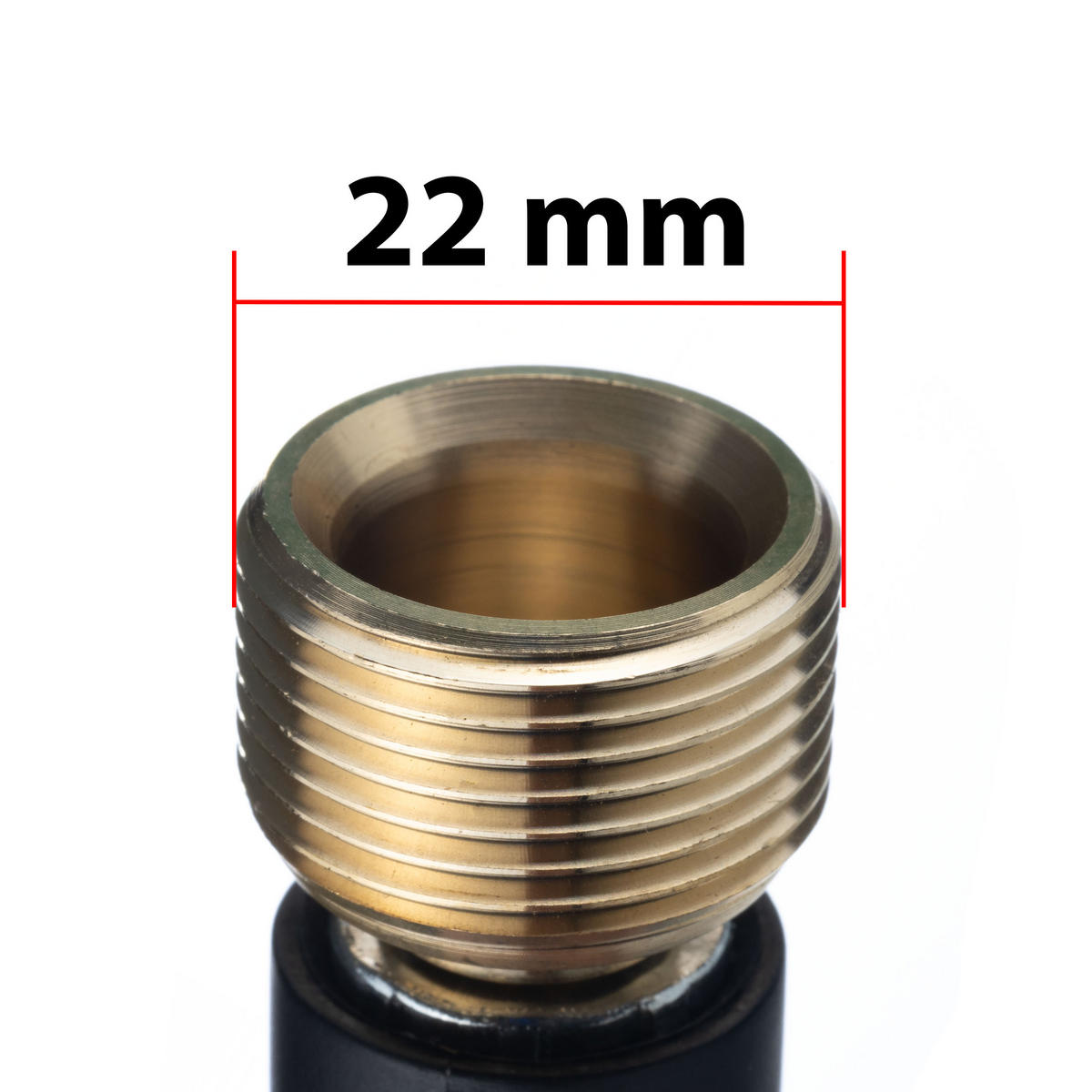 SCHLAUCH Hochdruck 15 m Quick-Connect, 200 bar max., 60 °C, Nylonummantelung, PVC-Außenmantel - Multicolor, Kunststoff/Metall (10/10/10cm)
