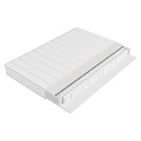 FEDERKERNMATRATZE Termopur 20 cm - Weiß, Textil (90/200cm) - MIRJAN24