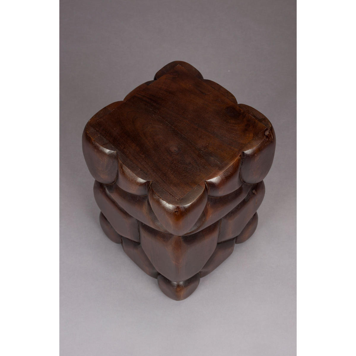 BEISTELLTISCH Brooklyn - Braun, Holz (30/30/45cm) - Dutchbone