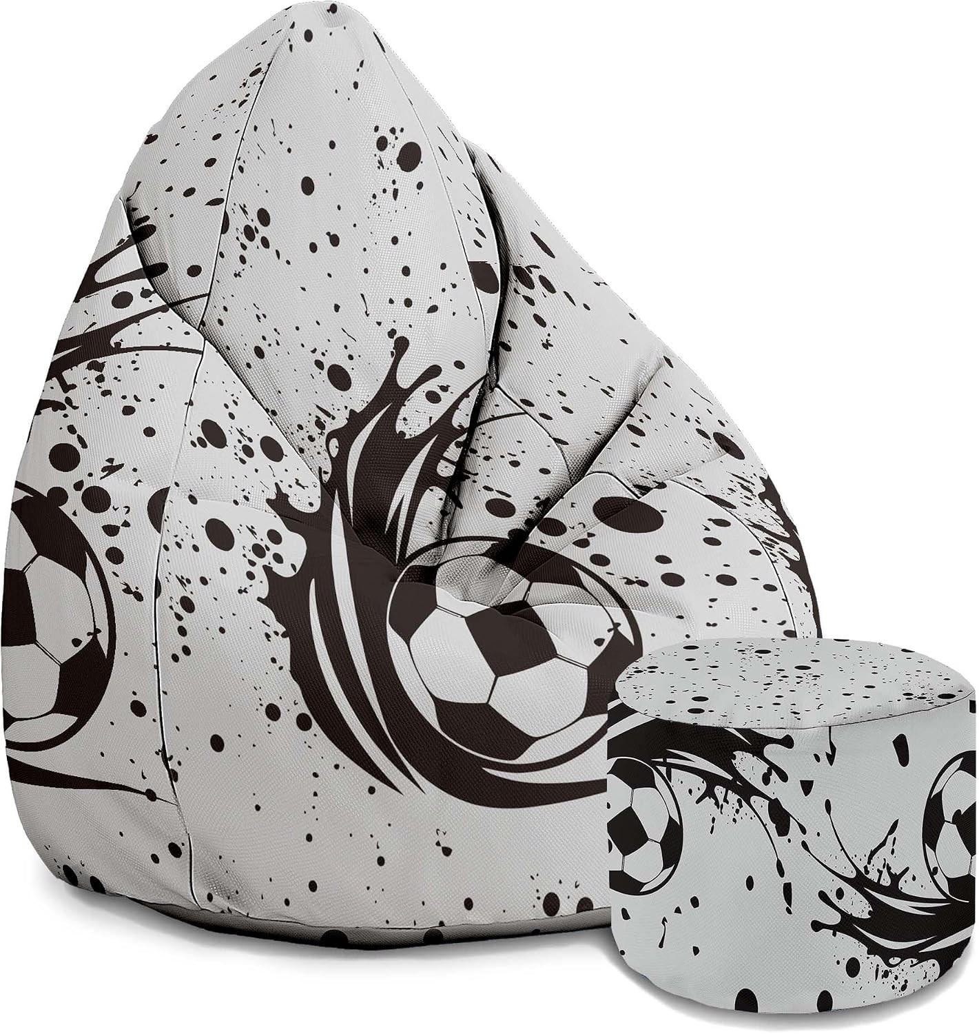 Dreamroots Sitzsack Weiß 70x120x70 cm
