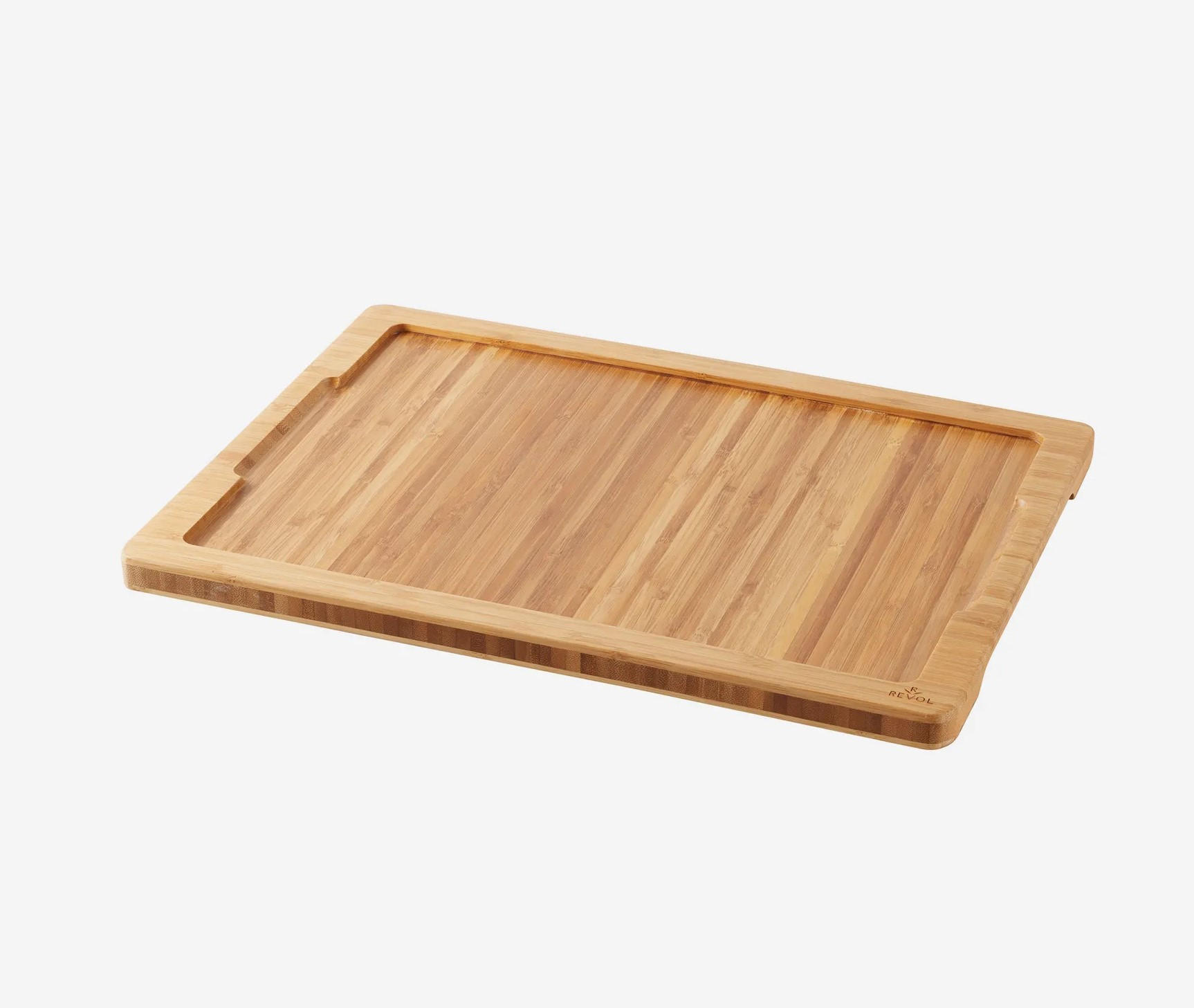 Revol Porcelaine France Holztablett Braun 28x2x37.5 cm