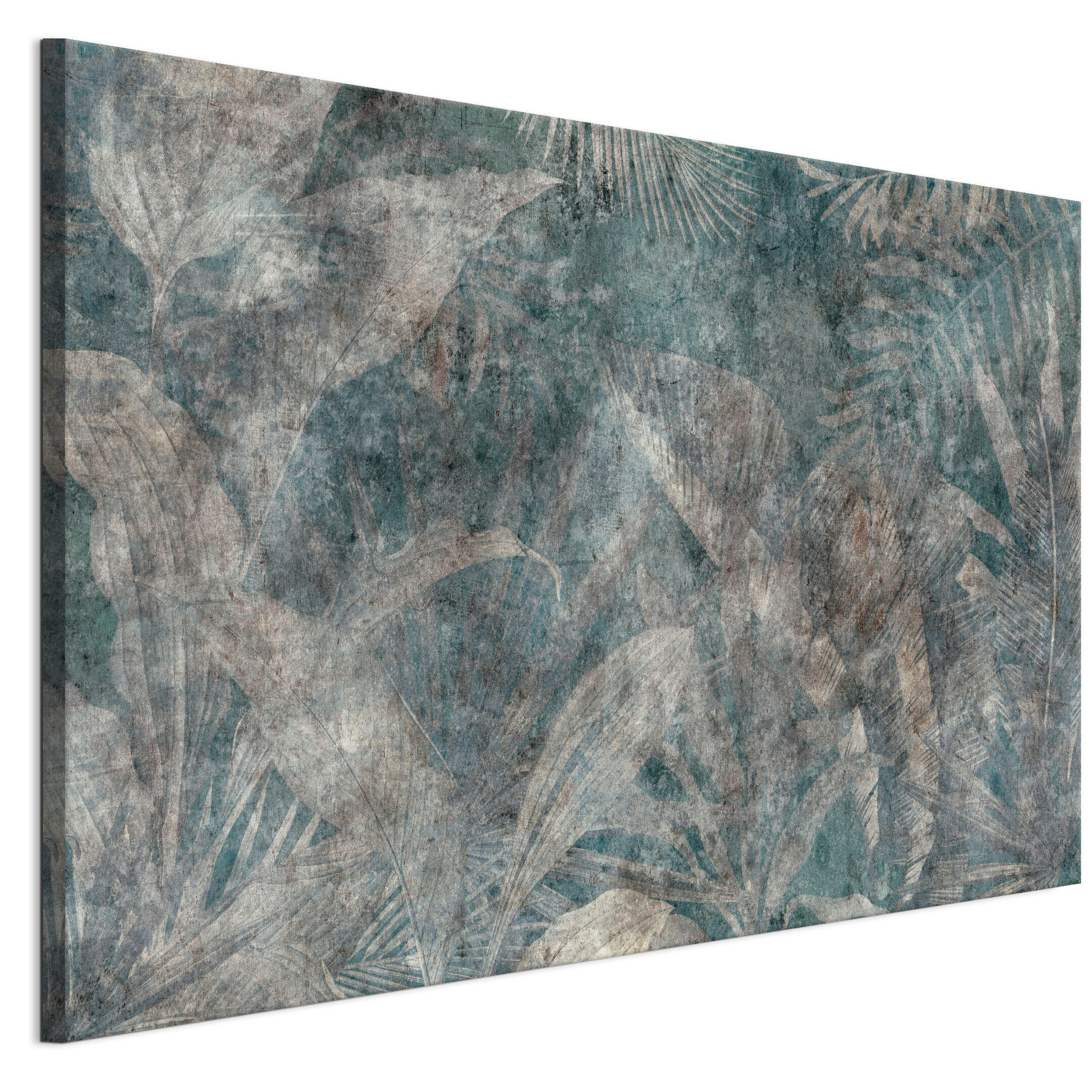 LEINWANDBILD Blätter 120x80 cm - Multicolor, Holz (120/80cm) - LUMASOUL