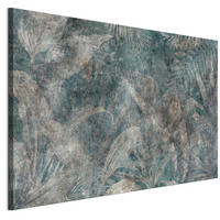 LEINWANDBILD Blätter 120x80 cm - Multicolor, Holz (120/80cm) - LUMASOUL