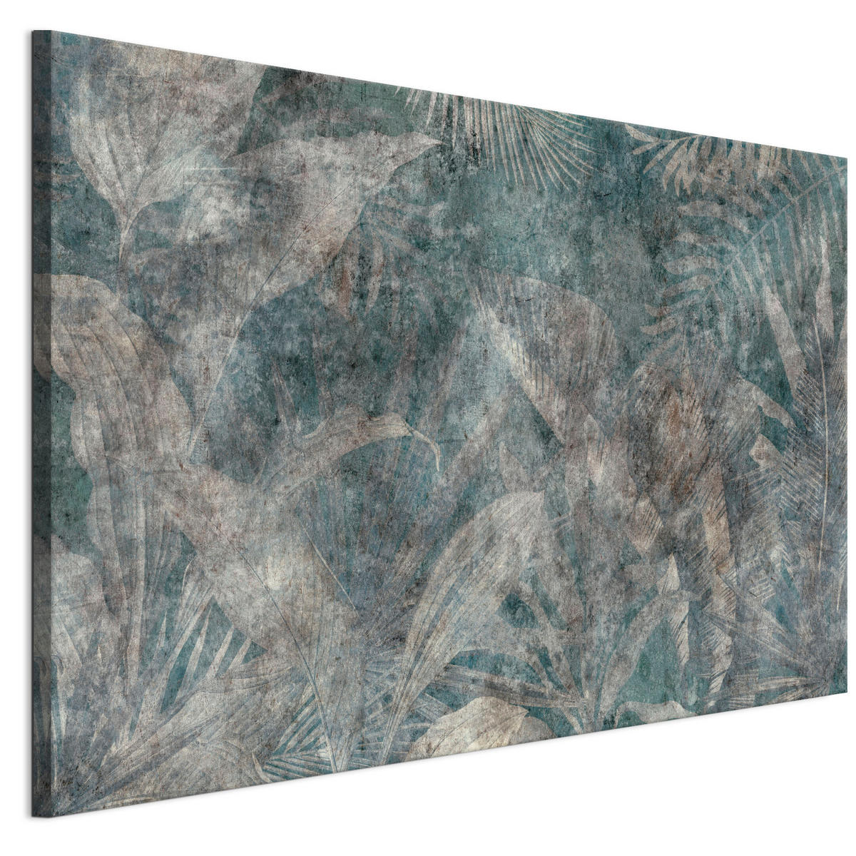 LEINWANDBILD Blätter 120x80 cm - Multicolor, Holz (120/80cm) - LUMASOUL