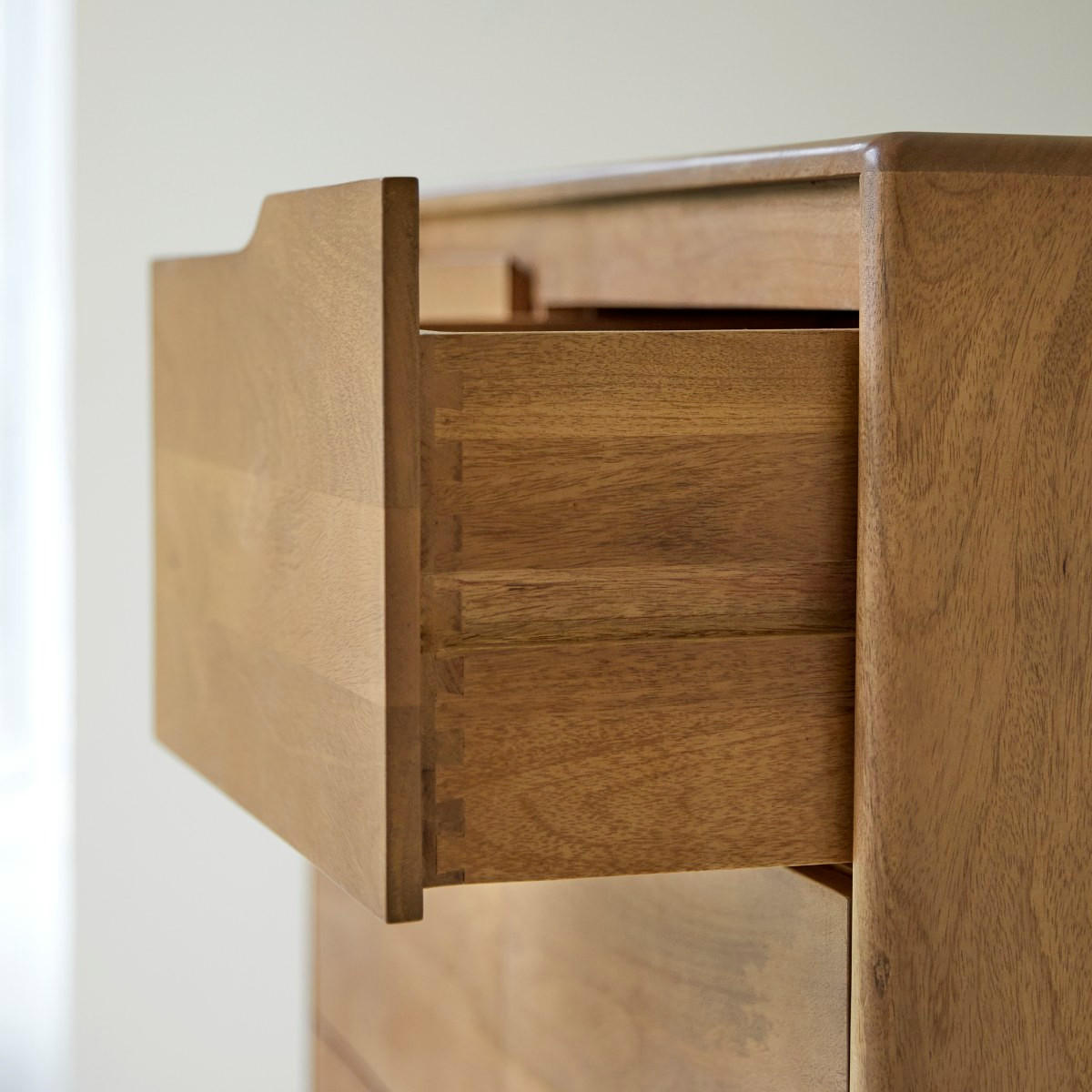 KOMMODE Gabrielle Braun aus Mango - Braun, Holz (100/100/40cm) - Tikamoon