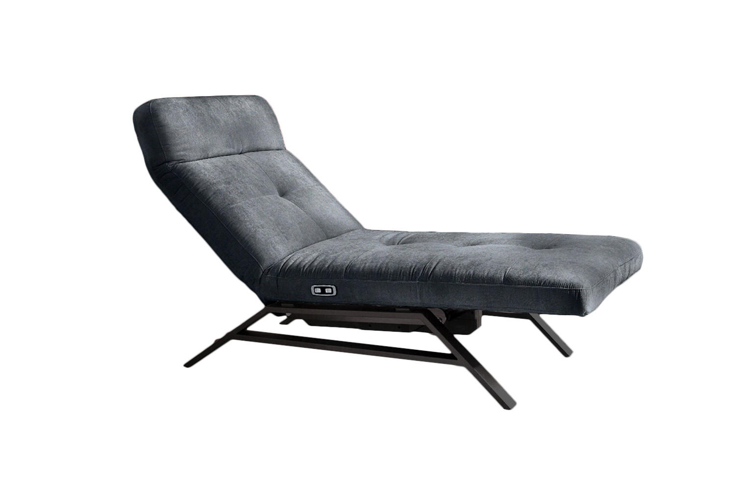 LIEGE AMERIVA Schwarz Velvet - Schwarz, Textil (80/110/158cm) - KAWOLA
