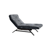 LIEGE AMERIVA Schwarz Velvet - Schwarz, Textil (80/110/158cm) - KAWOLA
