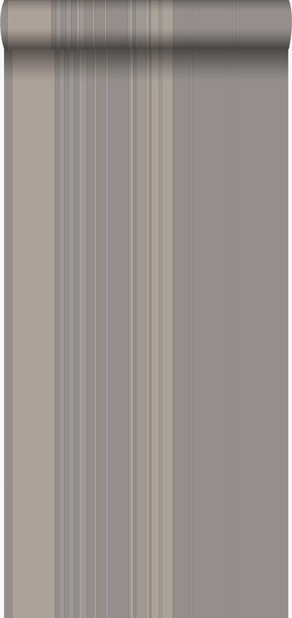 TAPETE Streifen 53 cm x 10.05 m - Gelb, Papier (53/1000cm) - Origin Wallcoverings