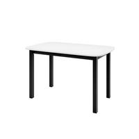 ESSTISCH NICO P Ausziehbar 130 - 170 / 80 x 77 cm - Schwarz/Weiß, Holz (130/80/77cm) - MASSENO