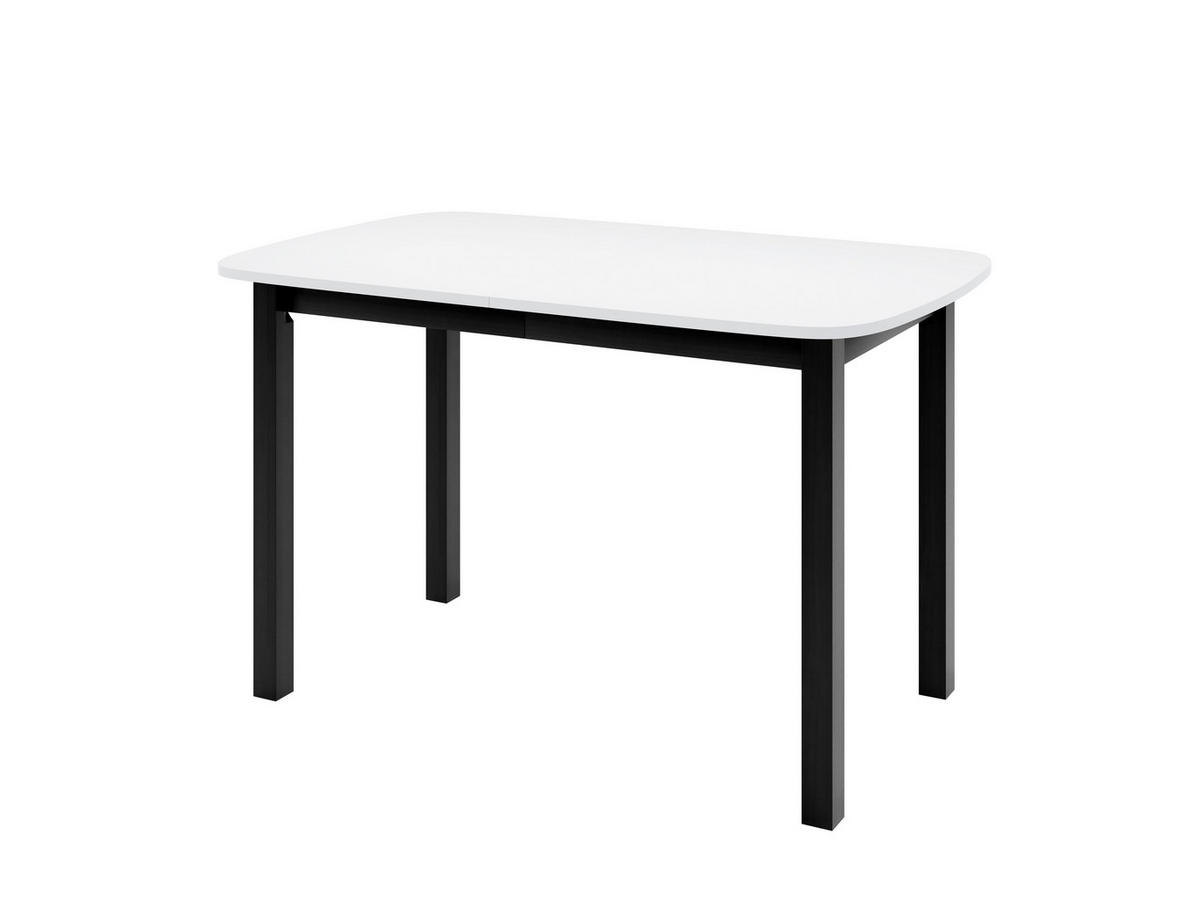 ESSTISCH NICO P Ausziehbar 130 - 170 / 80 x 77 cm - Schwarz/Weiß, Holz (130/80/77cm) - MASSENO