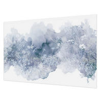 FOTOTAPETE 104x70 cm - Blumenwiese - Gelb, Textil (104/70cm) - Wallfluent