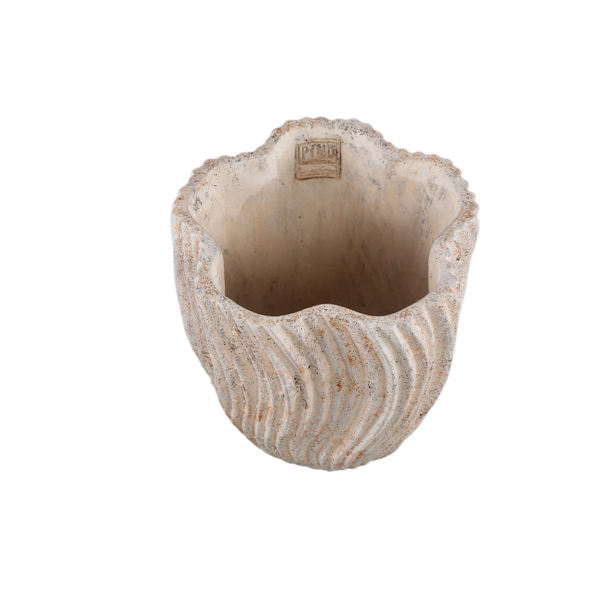 TOPF Robbien Rosa 20/20/20cm - Pink, Stein (20cm) - PTMD Collection