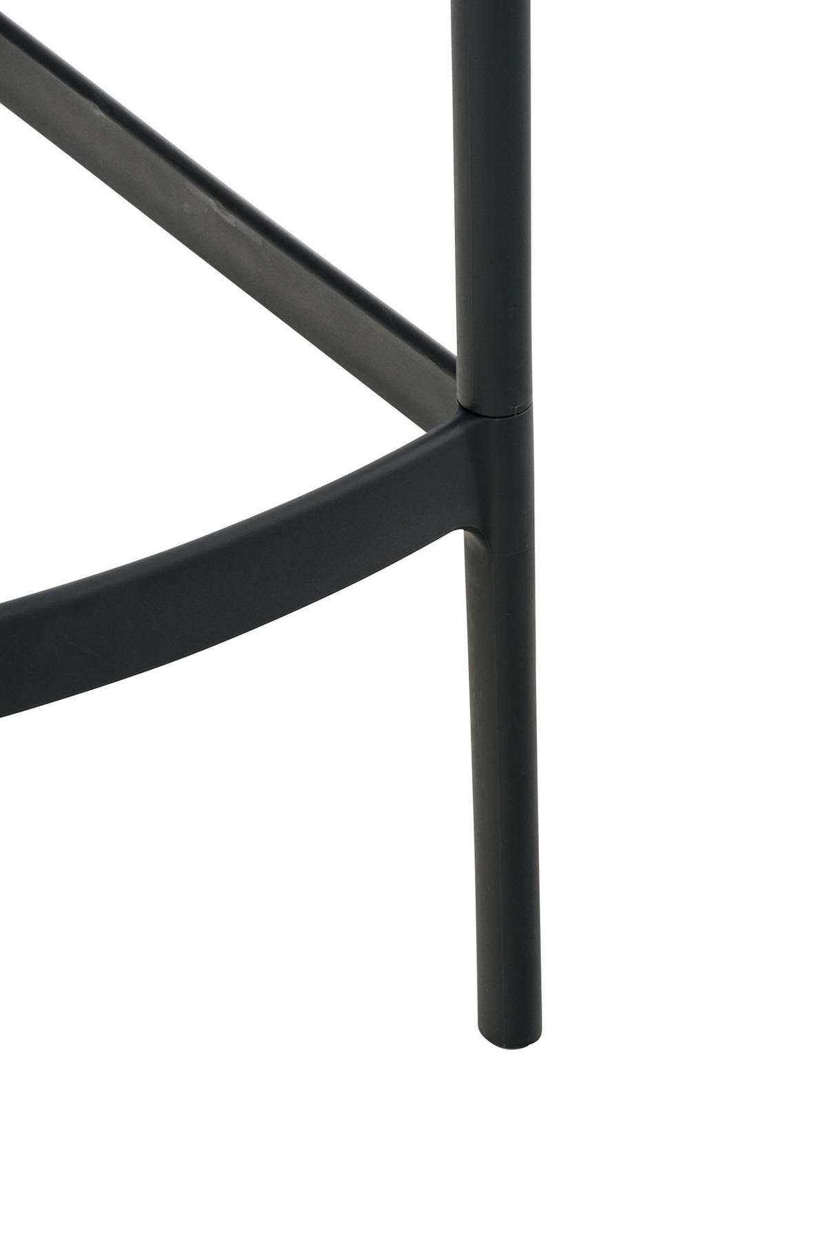 BARHOCKER 2er Set Kunststoff dunkelgrau - Dunkelgrau, Kunststoff (45/105/53cm) - CLP