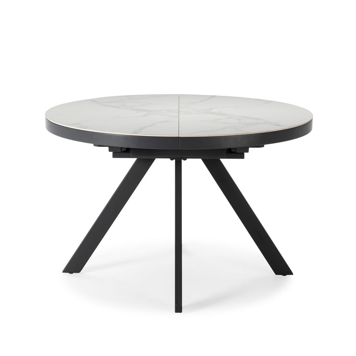 ESSTISCH Bela Weiß 120/120/76 cm - Weiß, Holz (120/120/76cm)