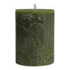KERZE Rustic Outdoor Grün 15/15/20cm - Grün, Paraffin (15/20/15cm) - PTMD Collection