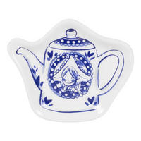 TELLER Delfts Blond in Blau - 12 x 8cm - Blau, Keramik (12cm) - Blond Amsterdam