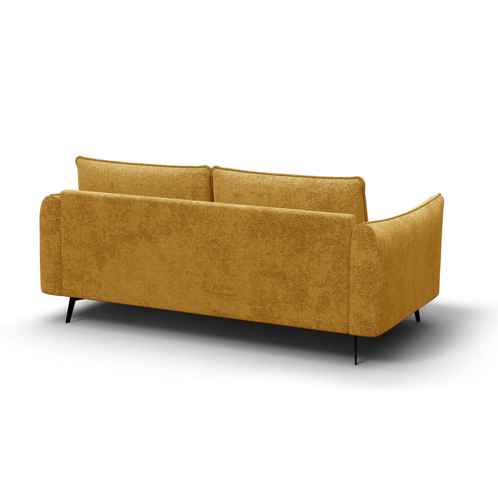 Thumbnail - Courtois Laville Sofa, Gelb, Textil, 187x89x96 cm, Wohnzimmer, Sofas & Couches, Sofas, 2-Sitzer Sofas