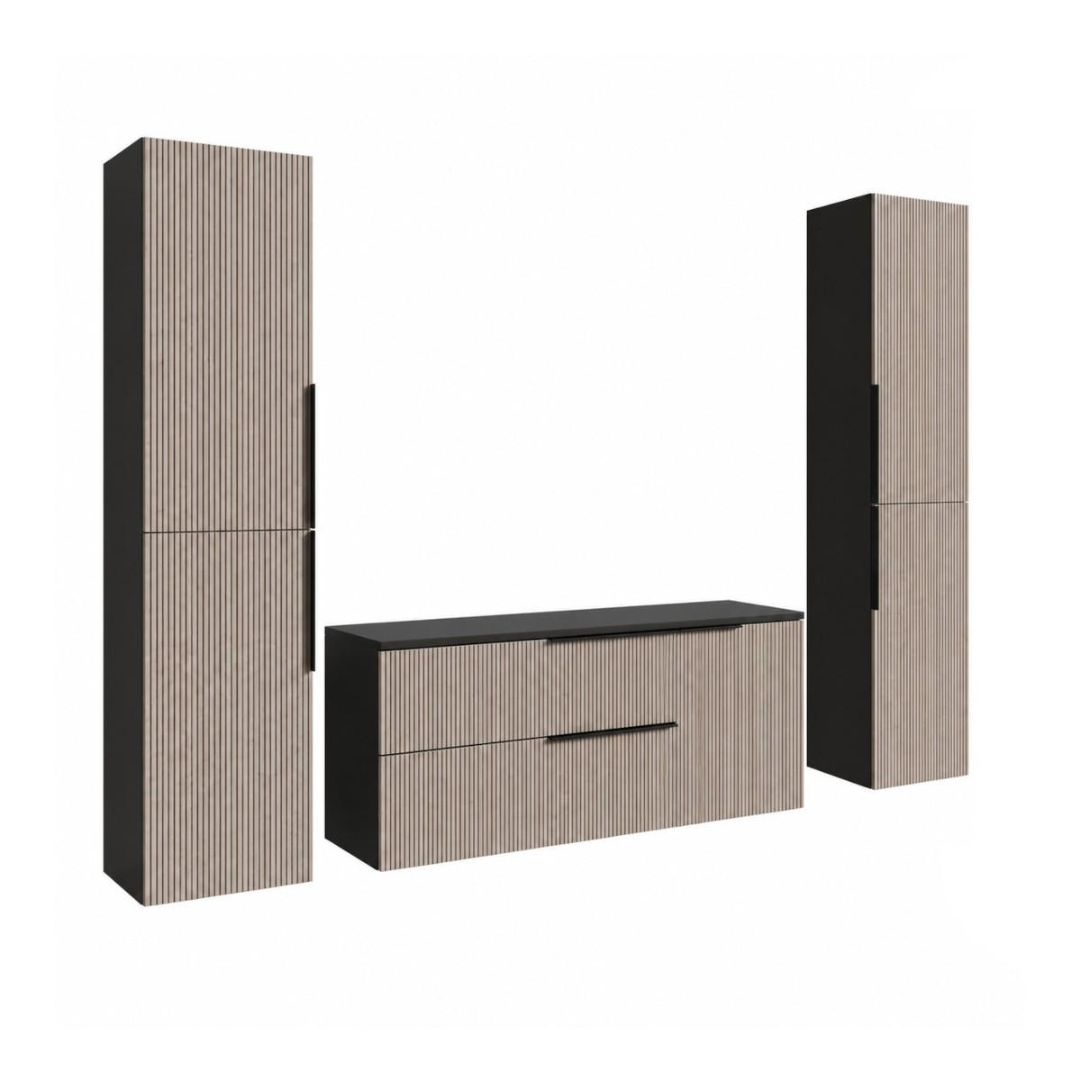 mzm24 Badmöbel-Set Kaschmir 200x150x45 cm