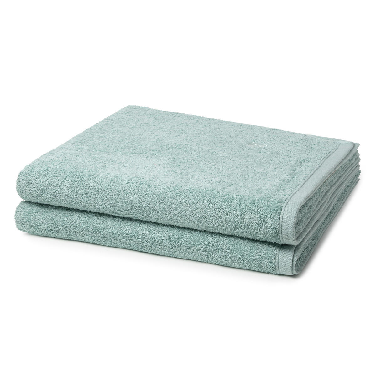 DUSCHTUCH Vita 2er-Set - Grün, Textil (70/140cm) - Ross