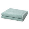DUSCHTUCH Vita 2er-Set - Grün, Textil (70/140cm) - Ross