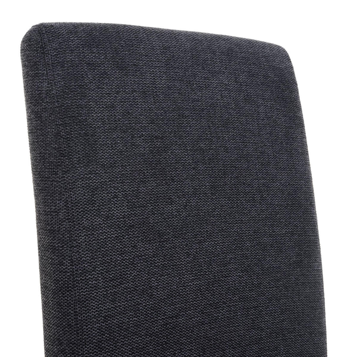 ESSZIMMERSTUHL Anthrazit 2er-Set - Anthrazit, Textil (44/100/56cm) - MCW