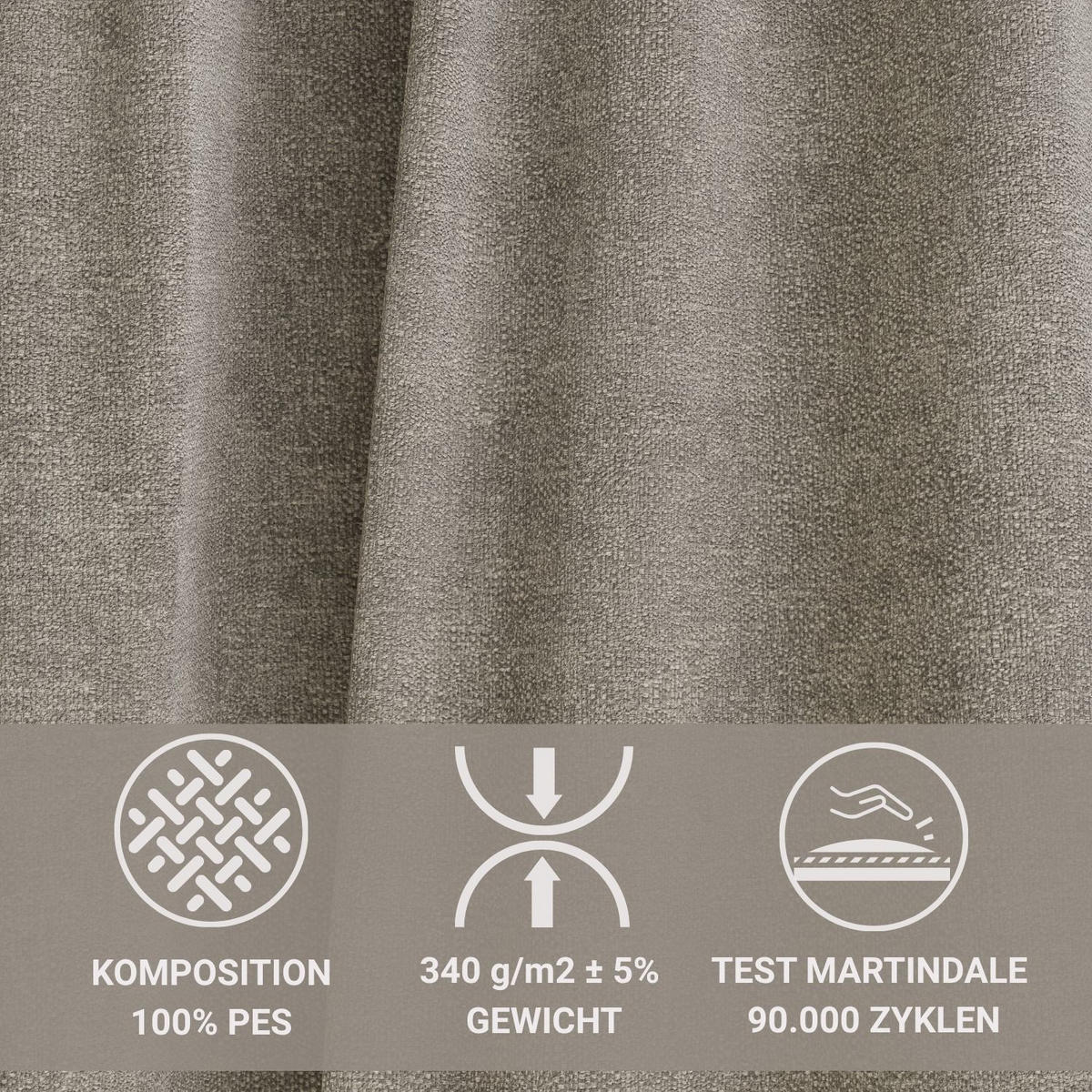 BOXSPRINGBETT Fatu 180/200 cm, in Braun, Bettkasten, Matratze, Topper - Schwarz/Braun, Holz/Holzwerkstoff (180/200cm) - Maison de Reve