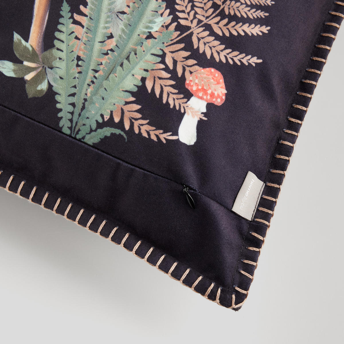 KISSENBEZUG Wildes deer - Dunkelblau, Textil (45/45cm) - home&you