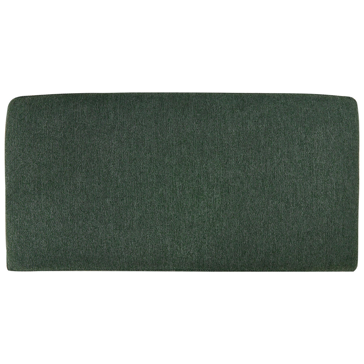 2-SITZER-ECKSOFA dunkelgrün rechtsseitig Breda - Schwarz/Grün, Textil (192/155cm) - Beliani