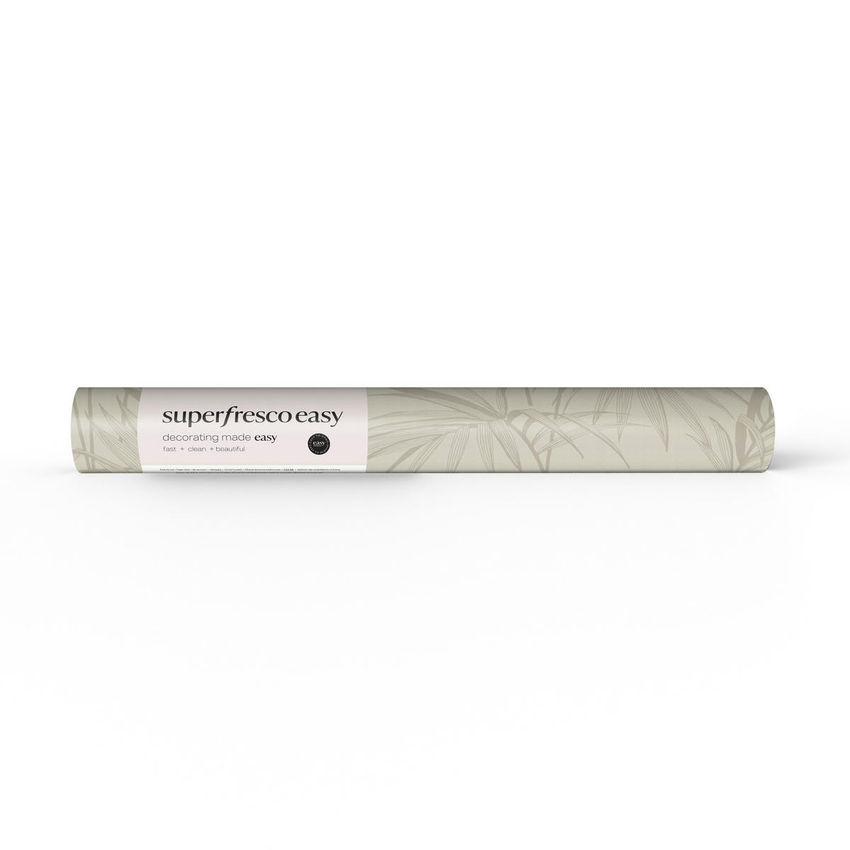 VLIESTAPETE tropisches Blatt 1000x52cm - Beige, Papier/Kunststoff (52/1000cm) - Superfresco Easy
