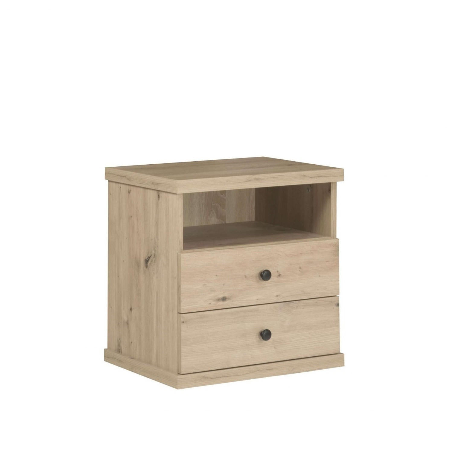 NACHTKOMMODE Cali C-17 48 x 51 x 40,6 cm Eiche Artisan - Eiche Artisan, Holzwerkstoff (48/51/40.6cm) - Koseto