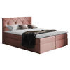 BOXBETT Crystal - Rosa, Holz (180/200cm) - MIRJAN24